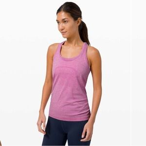 Lululemon Swiftly Tech Racerback Tank Top 2.0
Magenta Glow / White size 6
